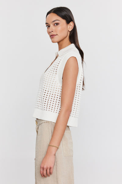 Taye | Cashmere Cotton Vest