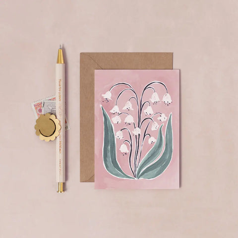 Lily of the Valley Mini Card | Blank Card | Mini Cards