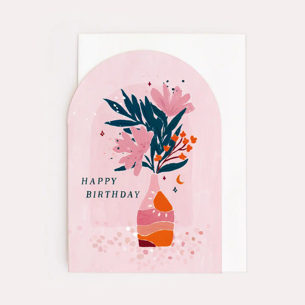 Floral Birthday Card