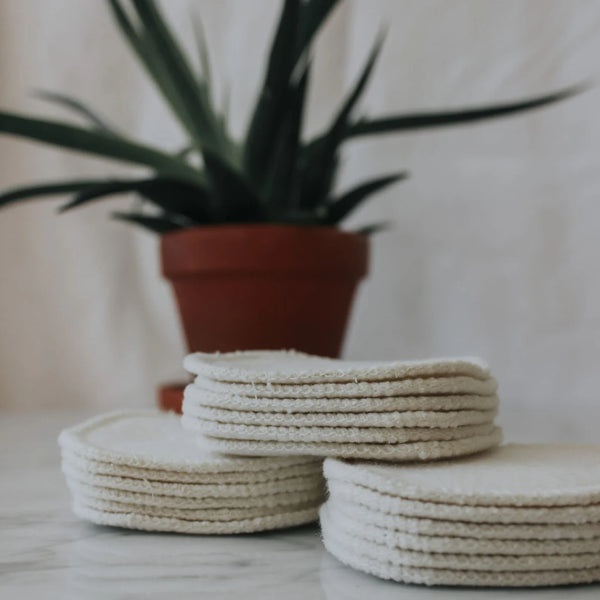 Hemp + Bamboo Facial Rounds | 12-Pack