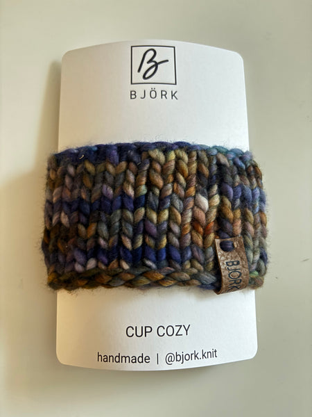 Hand Knit Cup Cozy