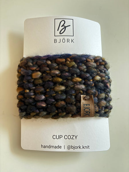 Hand Knit Cup Cozy