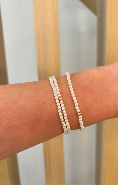 Kassie | Pearl Bead Bracelet