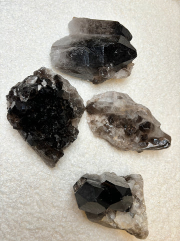 Smokey Quartz Clusters