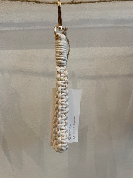 Long Macrame Keychain