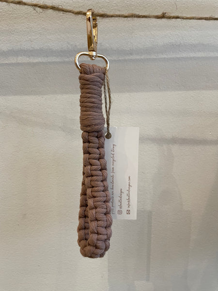 Long Macrame Keychain