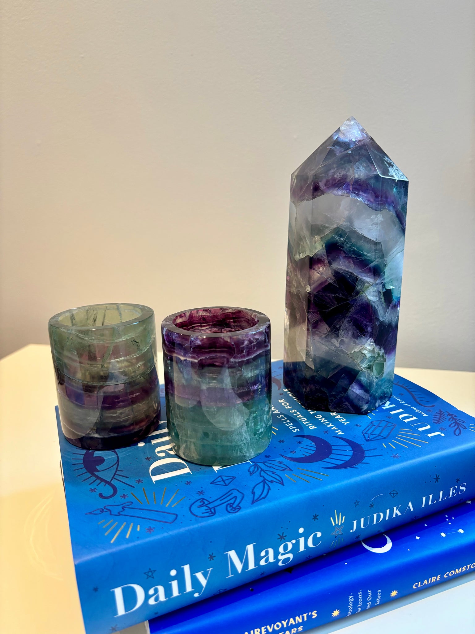 Flourite | Candle Holders