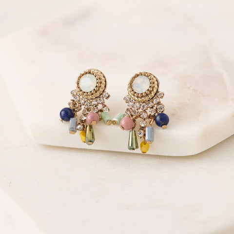 Iris Chandelier Earrings