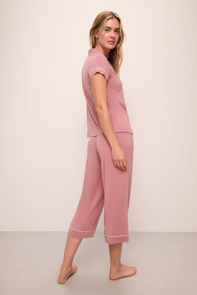 Gisele | Short Sleeve Cropped PJ Set