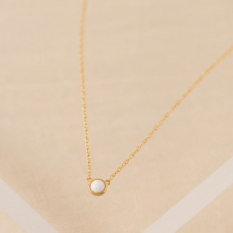 Demi Fine | Opal Necklace