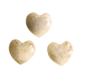 Mini Labradorite Puffy Heart
