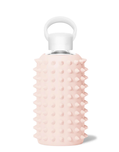 BKR | 500ml Glass + Spiked Silicone Water Bottle