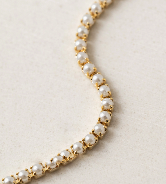 Pearl | Tennis Necklace