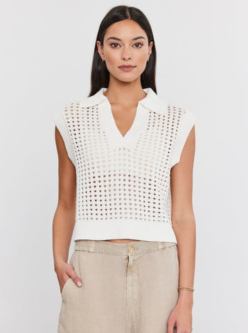 Taye | Cashmere Cotton Vest