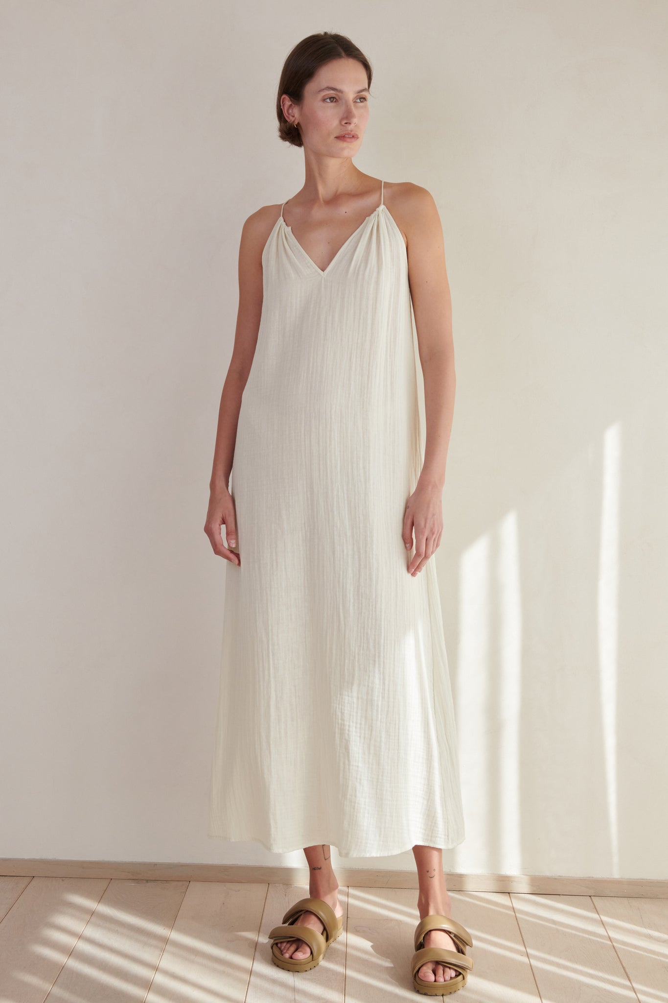 Carrillo | Cotton Gauze Dress