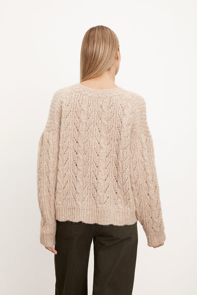 Sade | Cable Knit Sweater