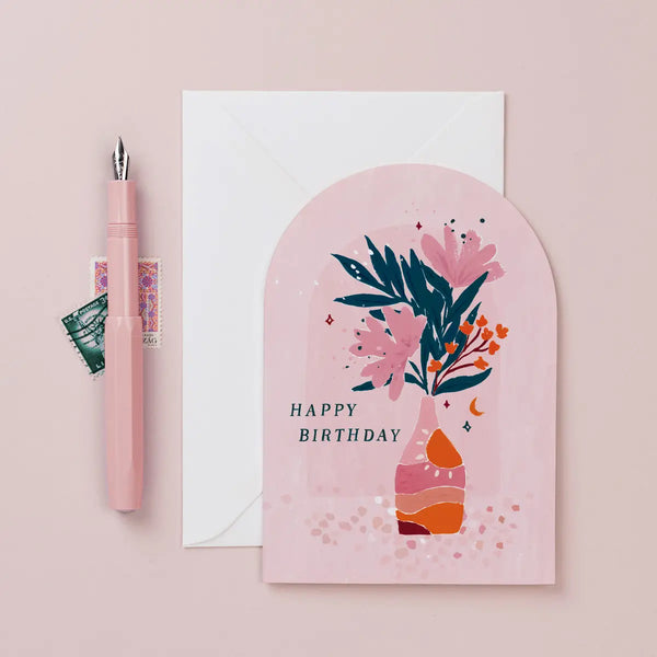 Floral Birthday Card