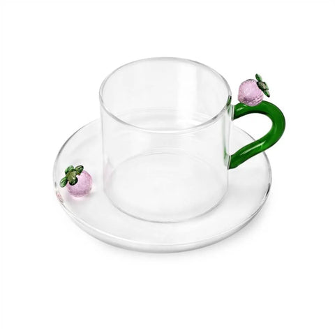 Fruits + Flowers | Teacup + Saucer Strawberries