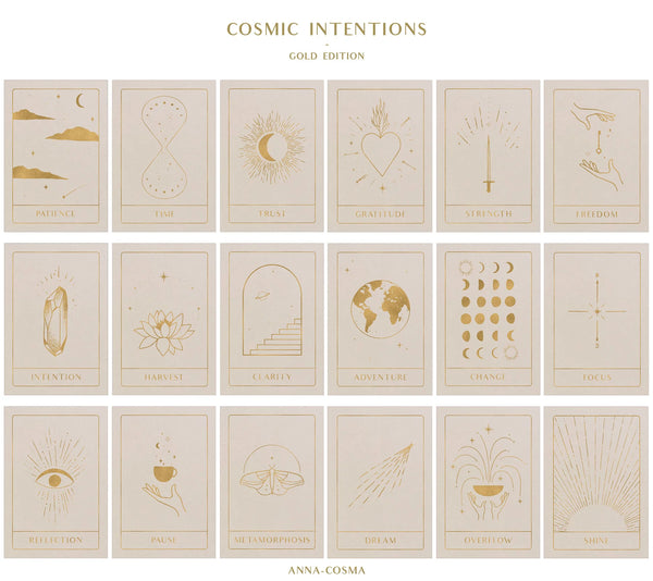 Cosmic Intentions | Gold Edition | Card Set