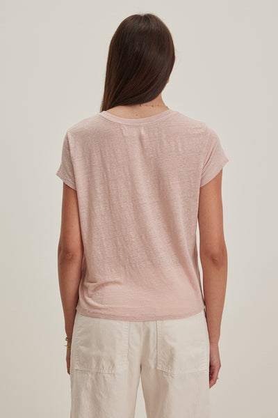 Casey | Linen Knit Tee