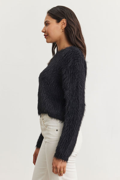 Maylie | Feather Yarn Sweater