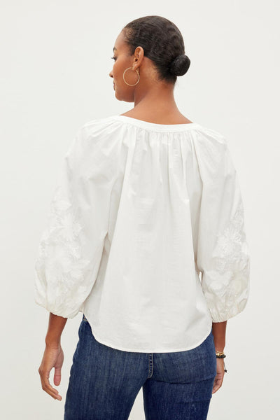 Trina | Embroidered Blouse