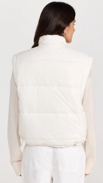 Alicia | Sherpa Puffer Vest