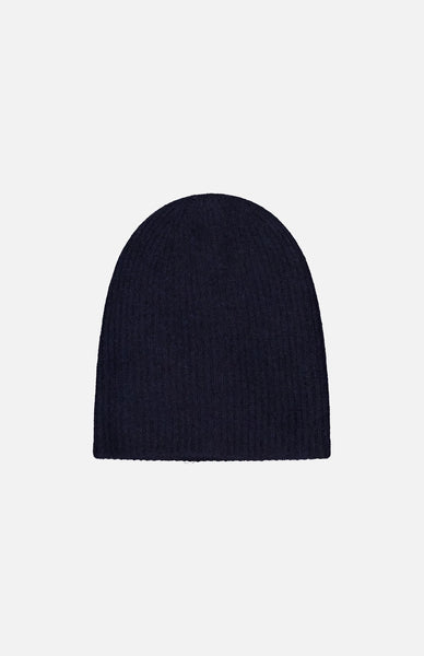 Cashmere Plush Rib Beanie