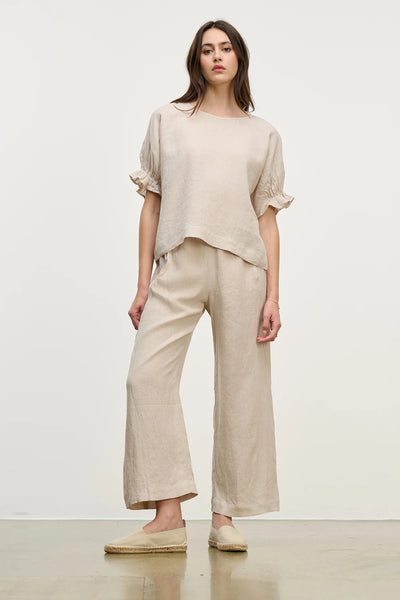 Lola | Woven Linen Pant