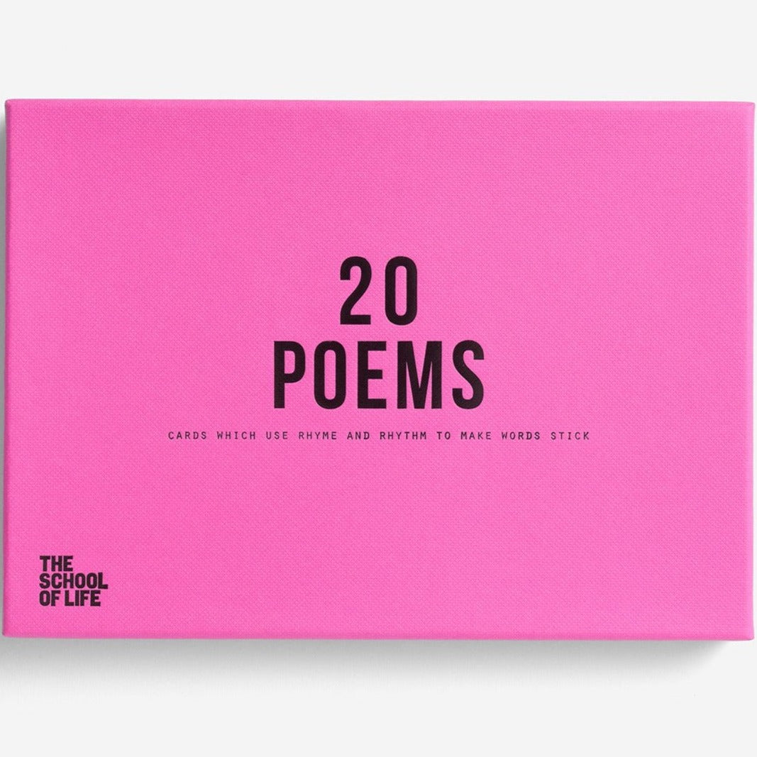 20 Poems: Cards Which Use Rhyme and Rhythm to Make Words Stick