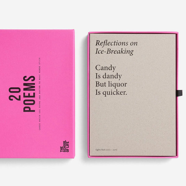 20 Poems: Cards Which Use Rhyme and Rhythm to Make Words Stick