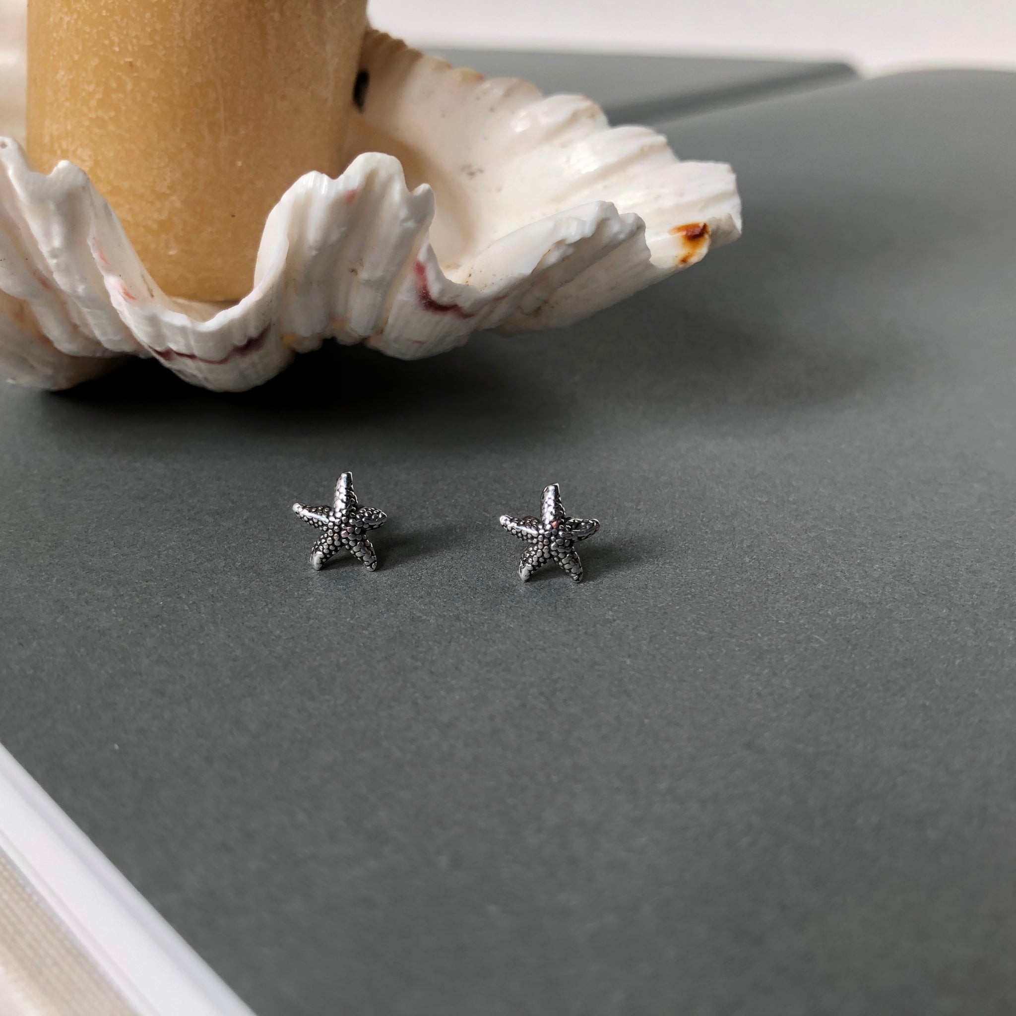 Starfish Earrings | Sterling Silver