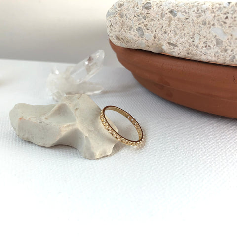 Curb Link Ring | 14K Gold