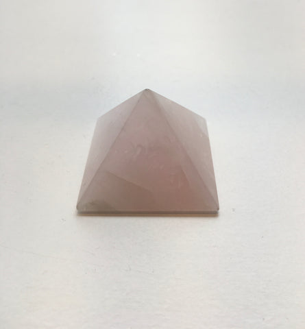 Rose Quartz Pyramid | Small