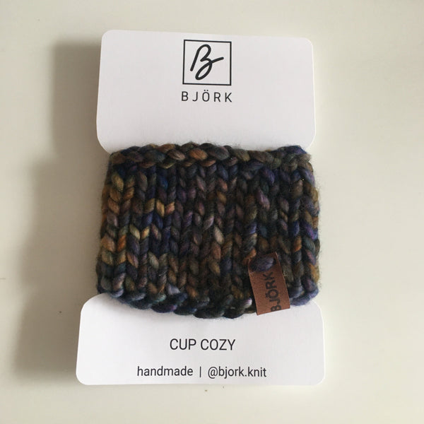 Hand Knit Cup Cozy