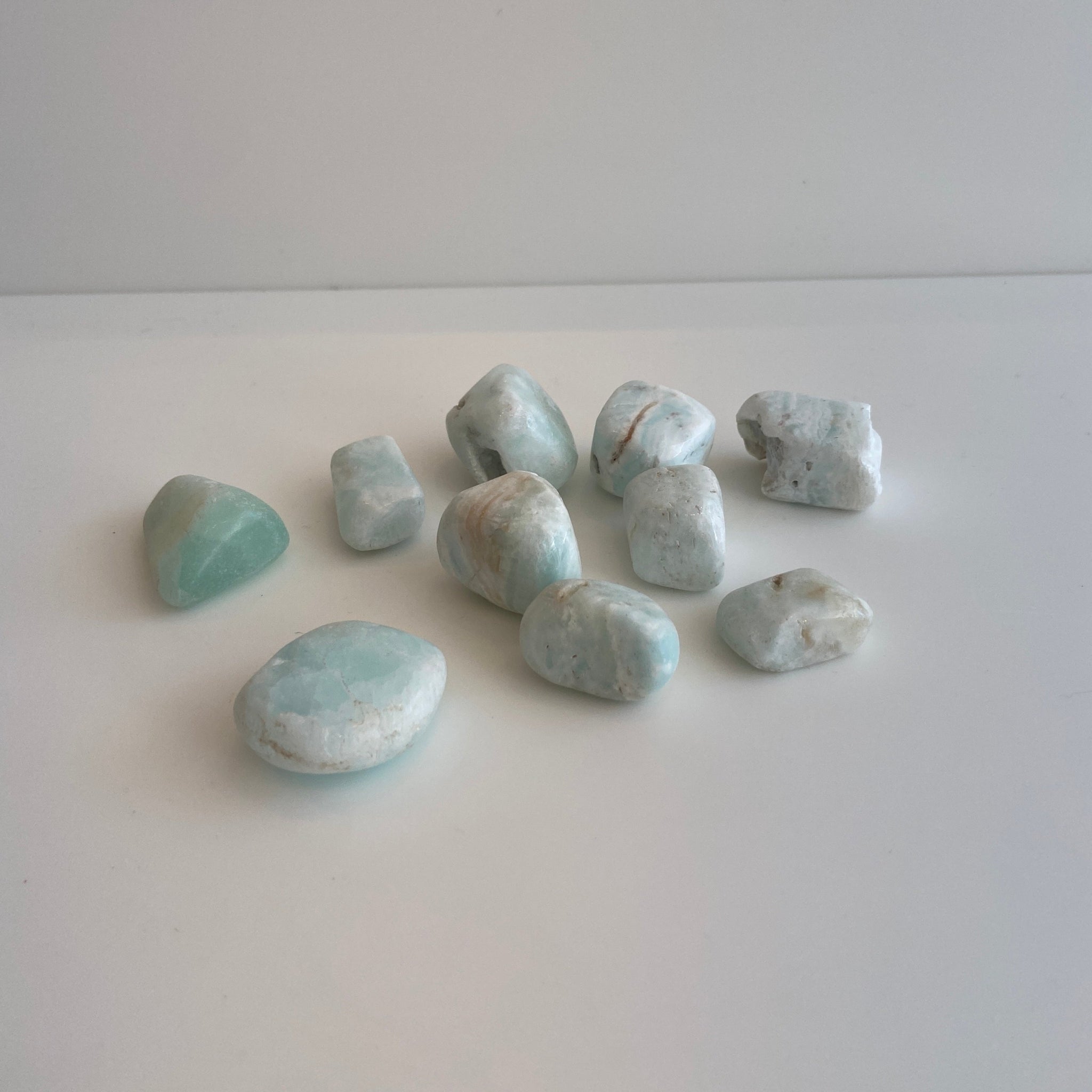 Blue Calcite | Tumbled Stone