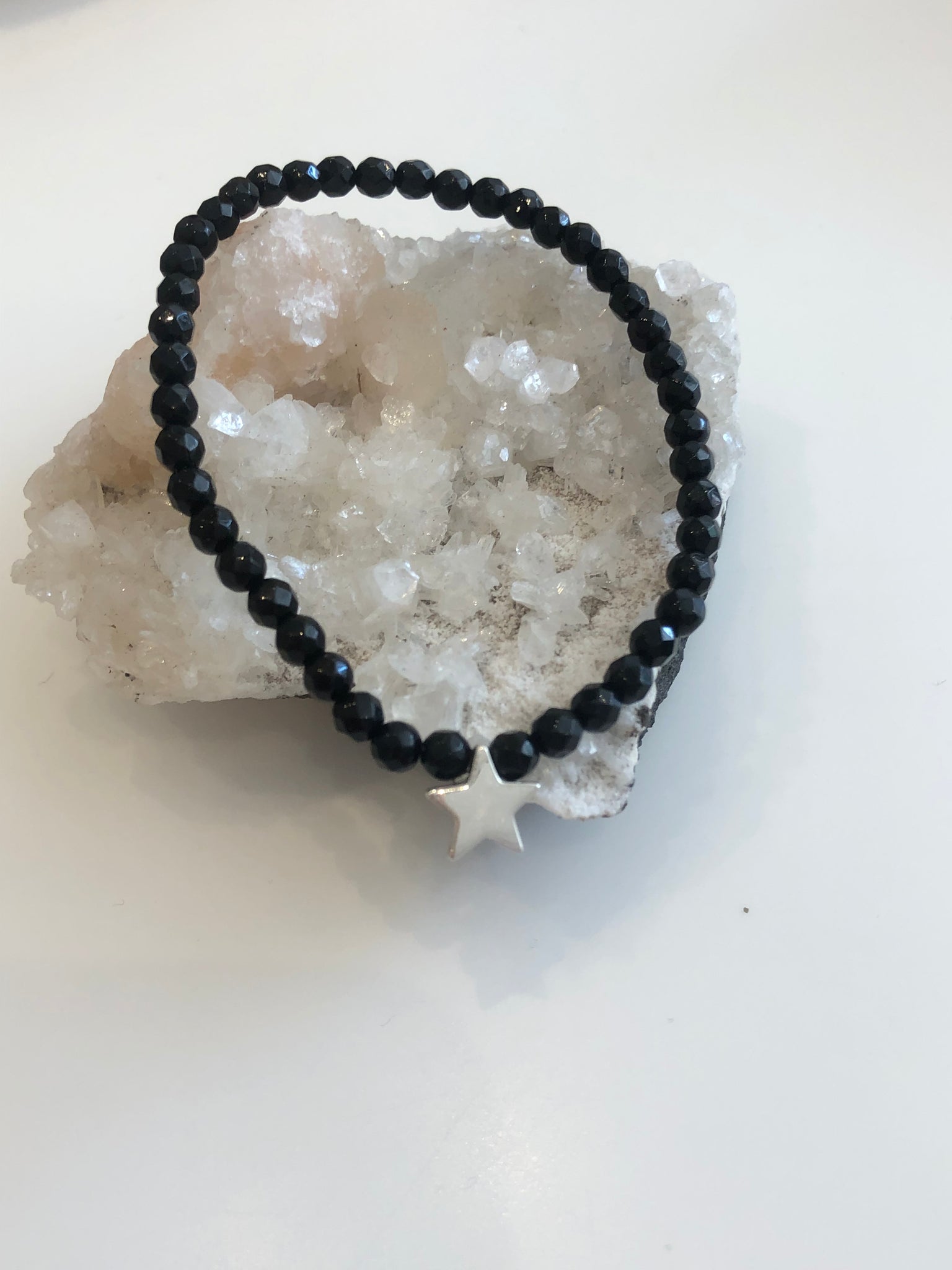 Blackonyx with Sterling Silver Star