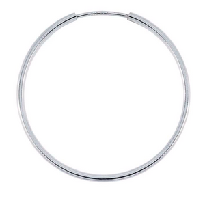 Hoop Earrings | 28mm | Sterling Silver