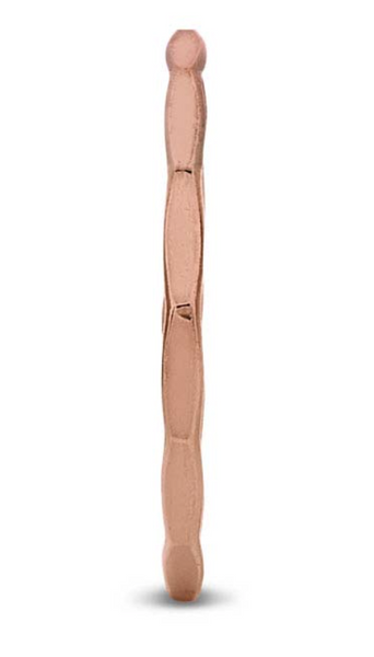 Rosegold Faceted Stacker - The 889 Shop
