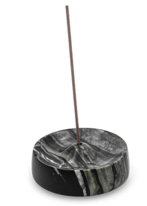 Incense Holder | Black Marble