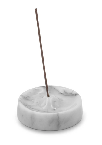 Incense Holder | White Marble