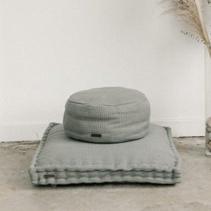 Charcoal Grey Woven Meditation Sit Set