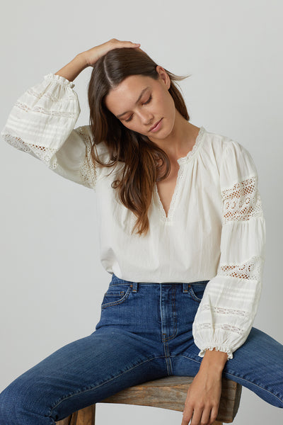 Tayler | Embroidered Blouse