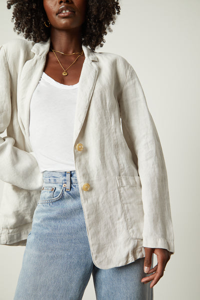 Brielle | Heavy Linen Jacket