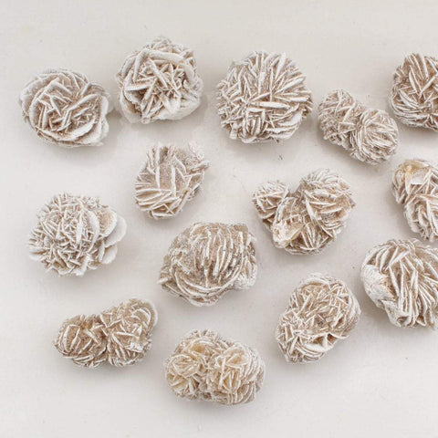 Selenite Desert Rose Cluster