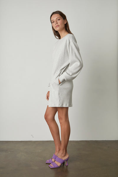 Camille Lux Rib Sweater Dress