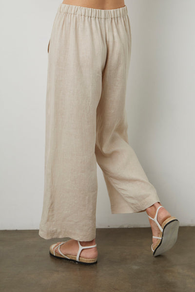 Lola | Woven Linen Pant